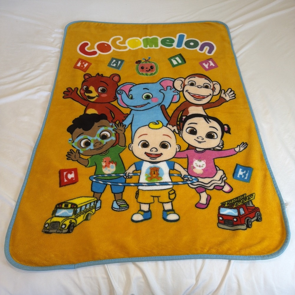 Cocomelon‎ Kids Fleece Blanket 40x30